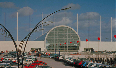 Histoire Getlink - 1995 - Inauguration complexe cité-europe