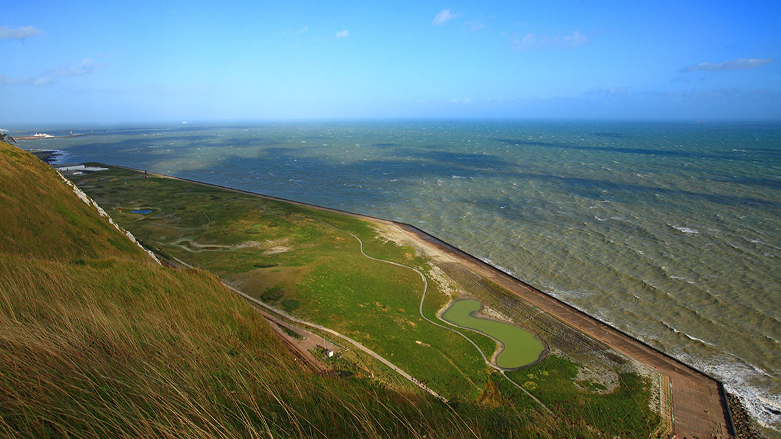 Getlink History - 1997 - Samphire Hoe opening