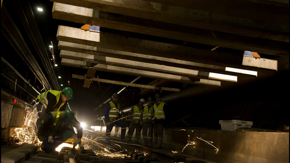 Getlink History - 2008 - Eurotunnel maintenance