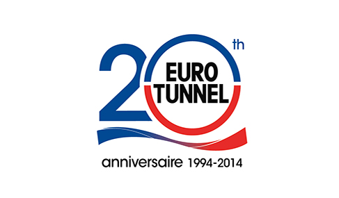 Logo 20 ans Eurotunnel