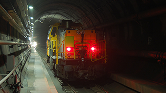 Eurotunnel - The Vectoor measurement train