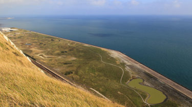 Samphire Hoe, réserve naturelle créée par Eurotunnel