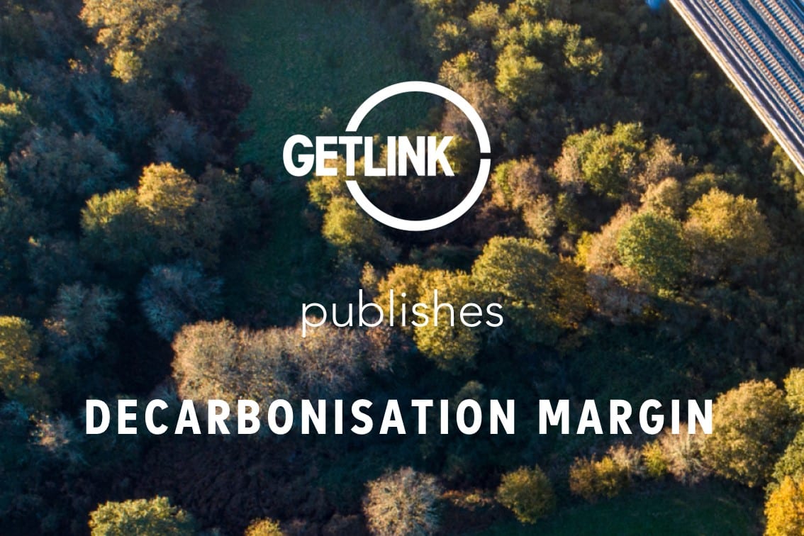 Image relating to Getlink&#039;s publication on 13 April 2023 of a new indicator, the decarbonised margin, which measures the Group&#039;s ability to cope with the progressive pricing of greenhouse gas emissions introduced as part of public policies to combat global warming.