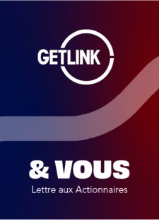 affiche de lettre aux actionnaires Getlink